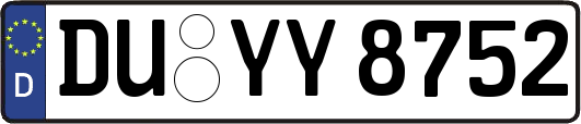 DU-YY8752