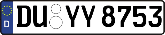 DU-YY8753