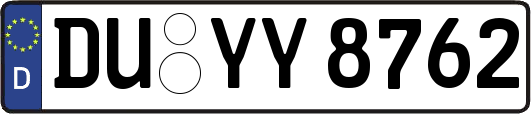 DU-YY8762