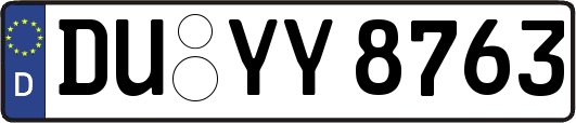 DU-YY8763