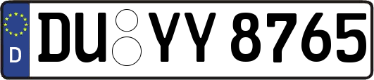 DU-YY8765