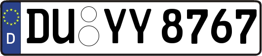 DU-YY8767