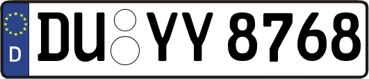 DU-YY8768