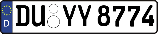 DU-YY8774