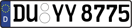 DU-YY8775