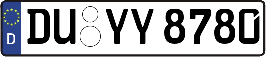 DU-YY8780