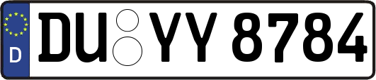 DU-YY8784