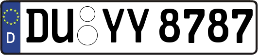 DU-YY8787