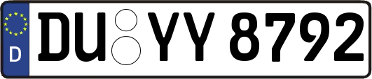 DU-YY8792