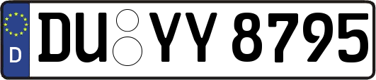 DU-YY8795