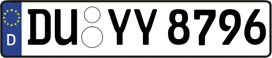 DU-YY8796