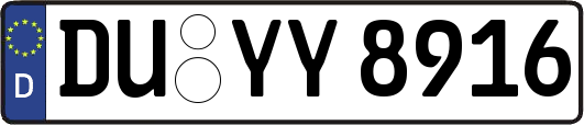 DU-YY8916