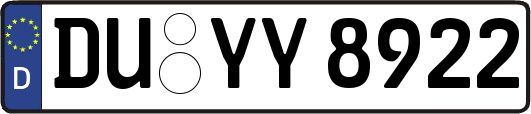DU-YY8922