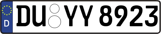 DU-YY8923