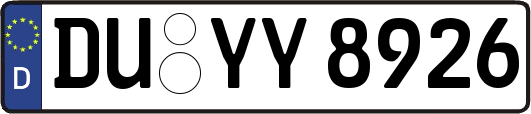 DU-YY8926