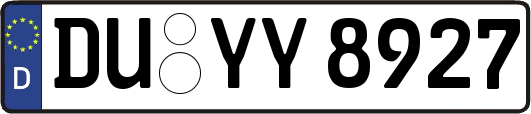 DU-YY8927