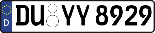DU-YY8929