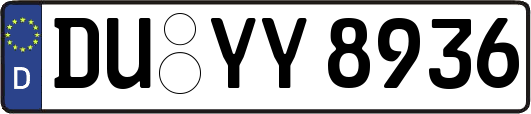 DU-YY8936