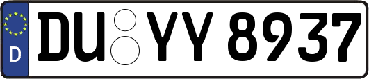 DU-YY8937