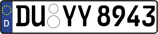 DU-YY8943