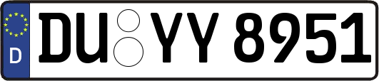 DU-YY8951