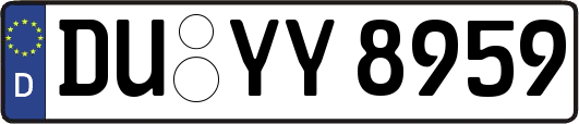 DU-YY8959