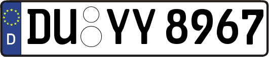 DU-YY8967