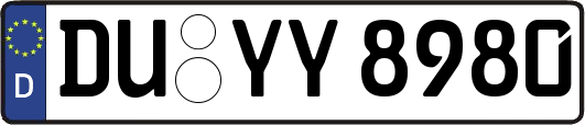 DU-YY8980