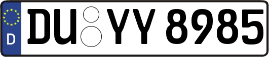 DU-YY8985