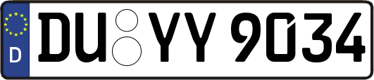 DU-YY9034
