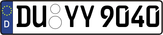 DU-YY9040
