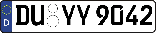 DU-YY9042