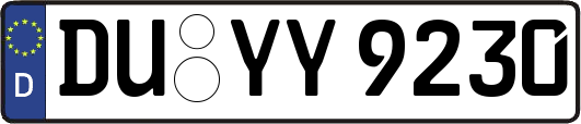DU-YY9230