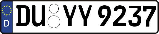 DU-YY9237