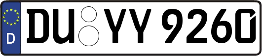 DU-YY9260