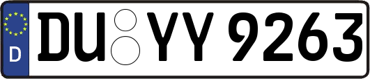 DU-YY9263