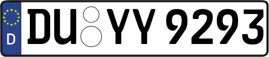 DU-YY9293