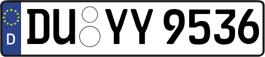 DU-YY9536