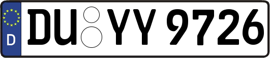 DU-YY9726