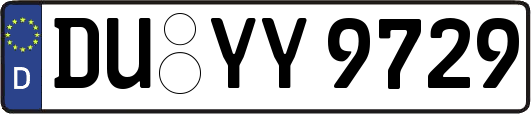 DU-YY9729