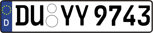 DU-YY9743