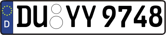 DU-YY9748