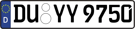 DU-YY9750
