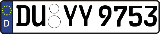 DU-YY9753