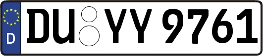 DU-YY9761