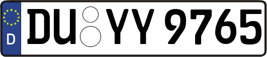 DU-YY9765