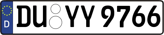 DU-YY9766