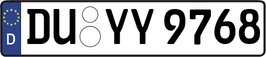 DU-YY9768