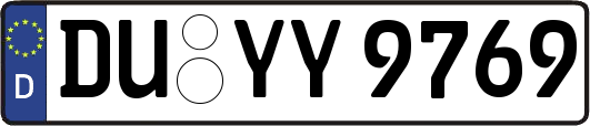DU-YY9769