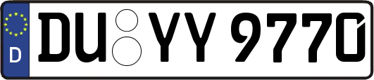 DU-YY9770